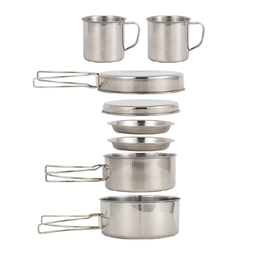 Camping Cooking Plate - Conjunto de Utensílios de Cozinha para