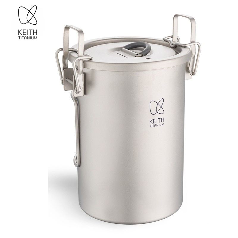 Camping Cooking Gadgets - Panela de Arroz KEITH em Titânio