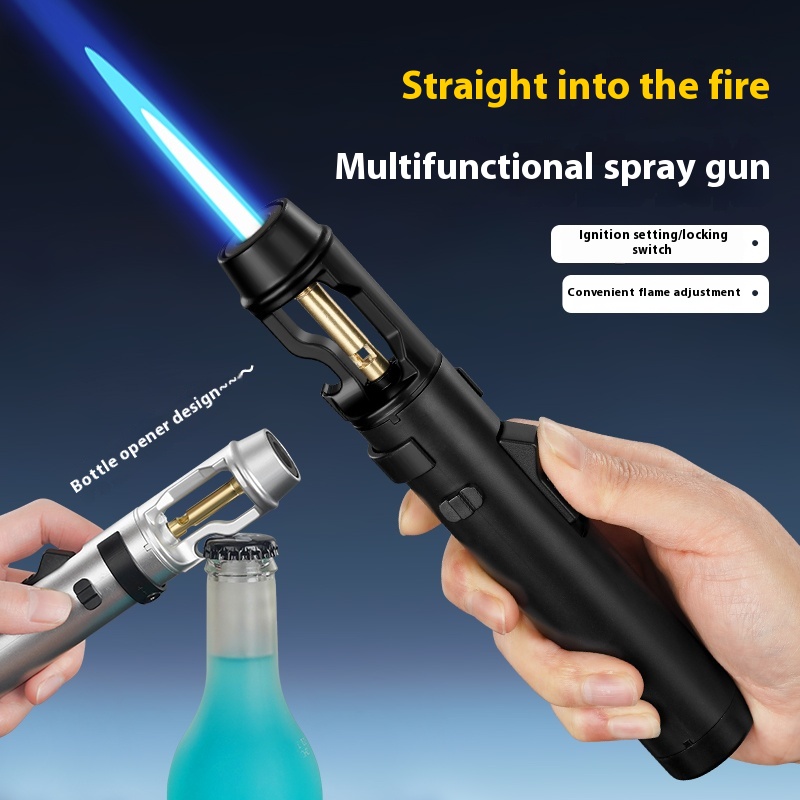 Camping Cooking Torch - Isqueiro a Gás Metálico à Prova