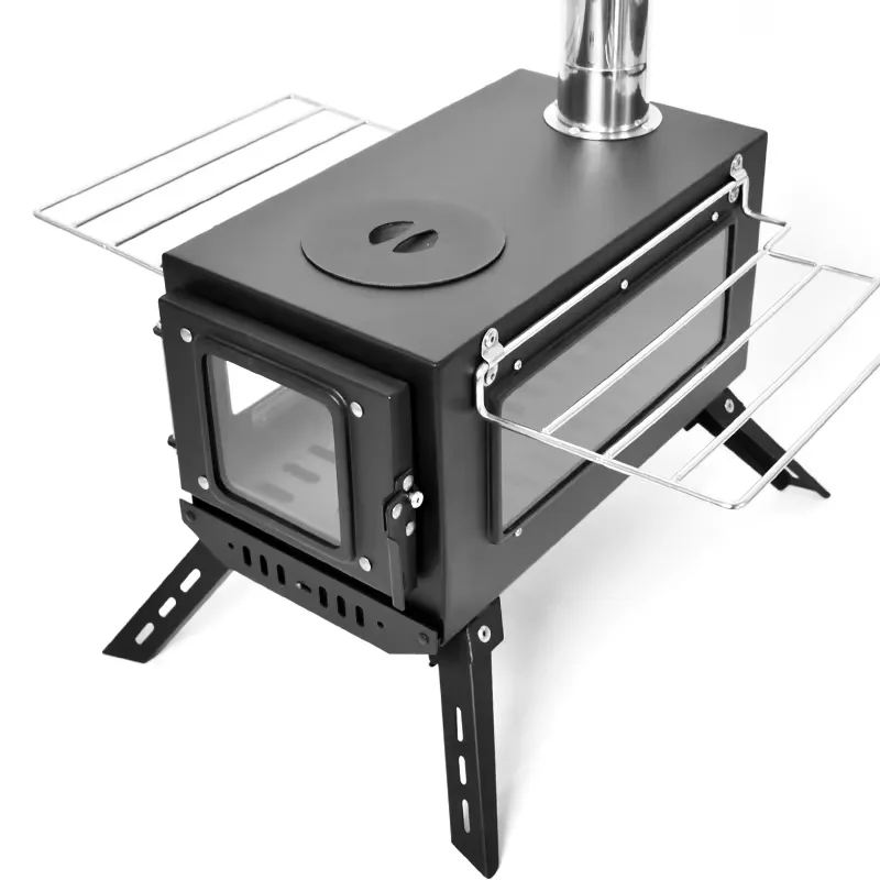 Camping Cooking And Drinking - Fogão Portátil de Aço Laminado a