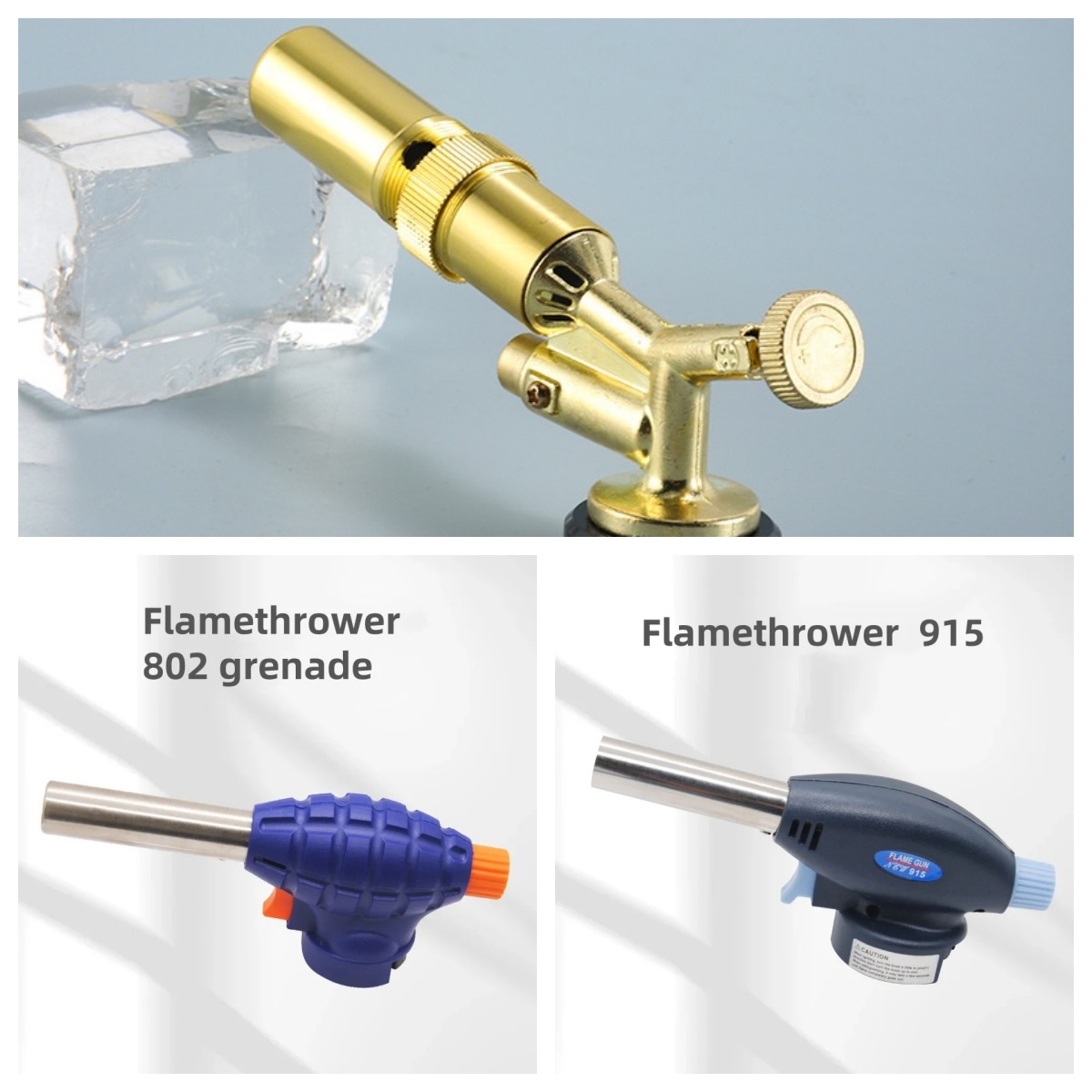 Camping Cooking Torch - Tocha de gás de soldagem portátil