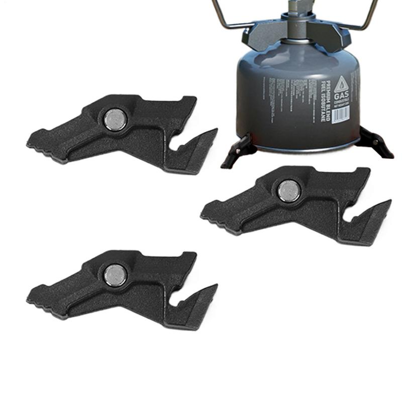 Camping Cooking Canister - 1pc acampamento vasilha de gás suporte