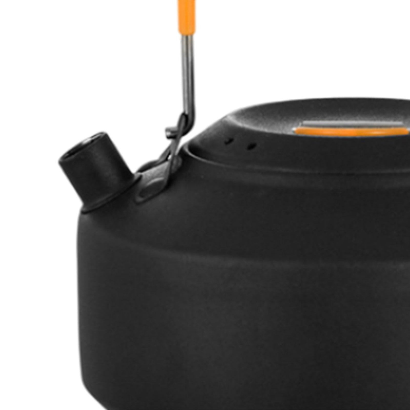 Camping Cooking Pot With Lid - Chaleira portátil para acampamento, cafeteira com