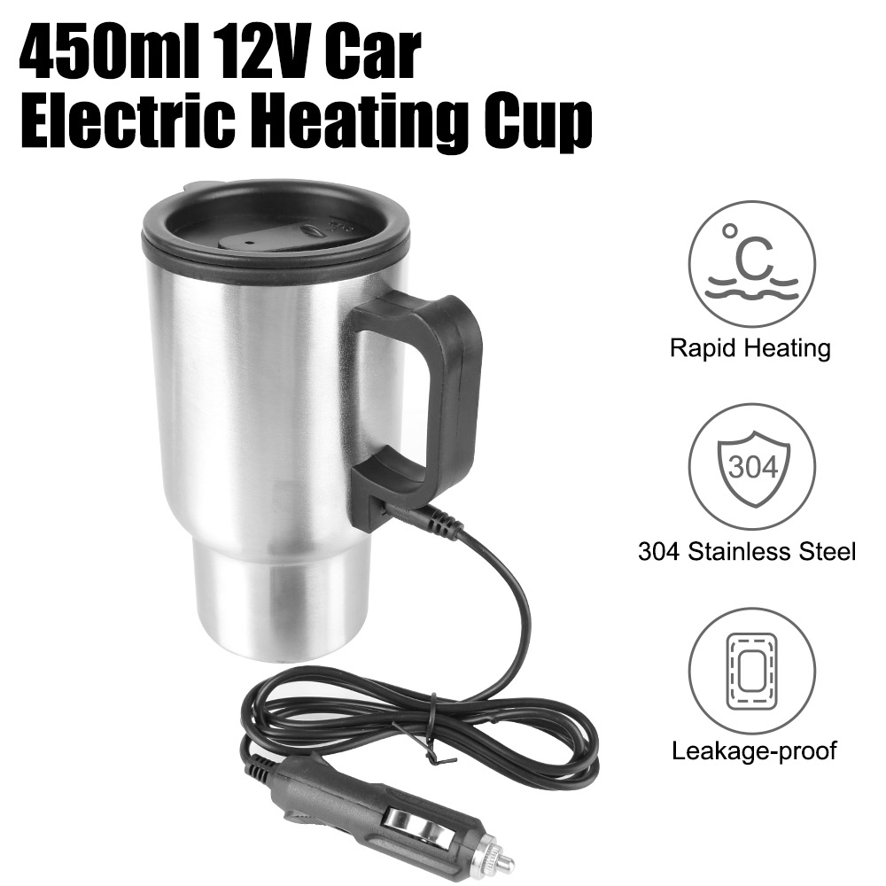 Camping Cooking Mug - Copo de aquecimento elétrico para carro,