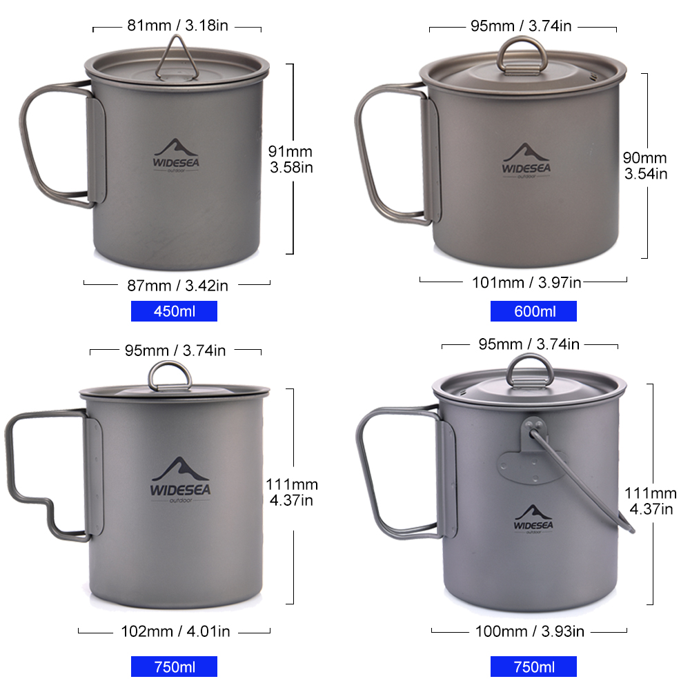 Caneca de Camping Widesea em T - Camping Cooking Set Jetboil avaliação e preço