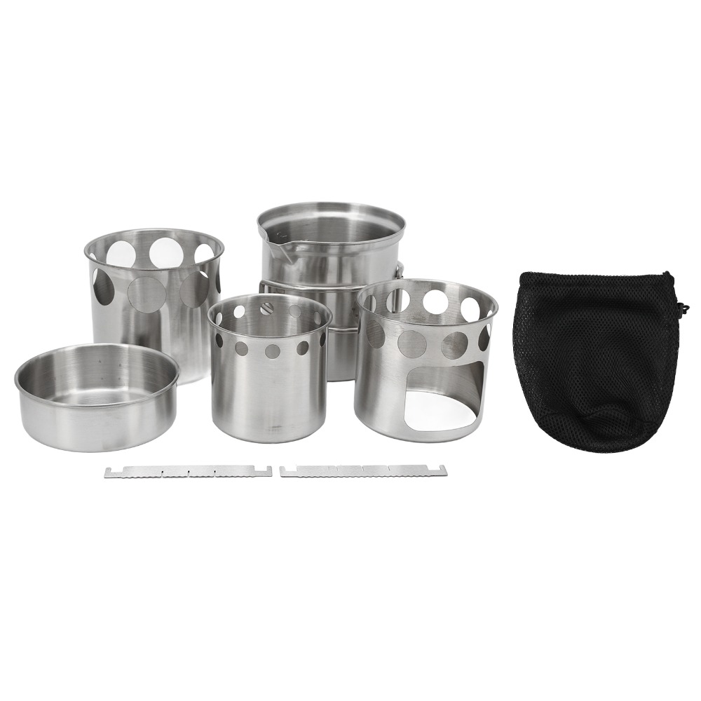 Conjunto de Utensílios de Cozi - Camping Cooking Pot With Lid avaliação e preço