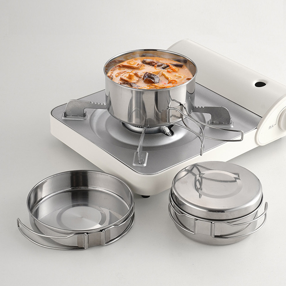 Conjunto de Utensílios de Cozi - Camping Cooking Plate avaliação e preço