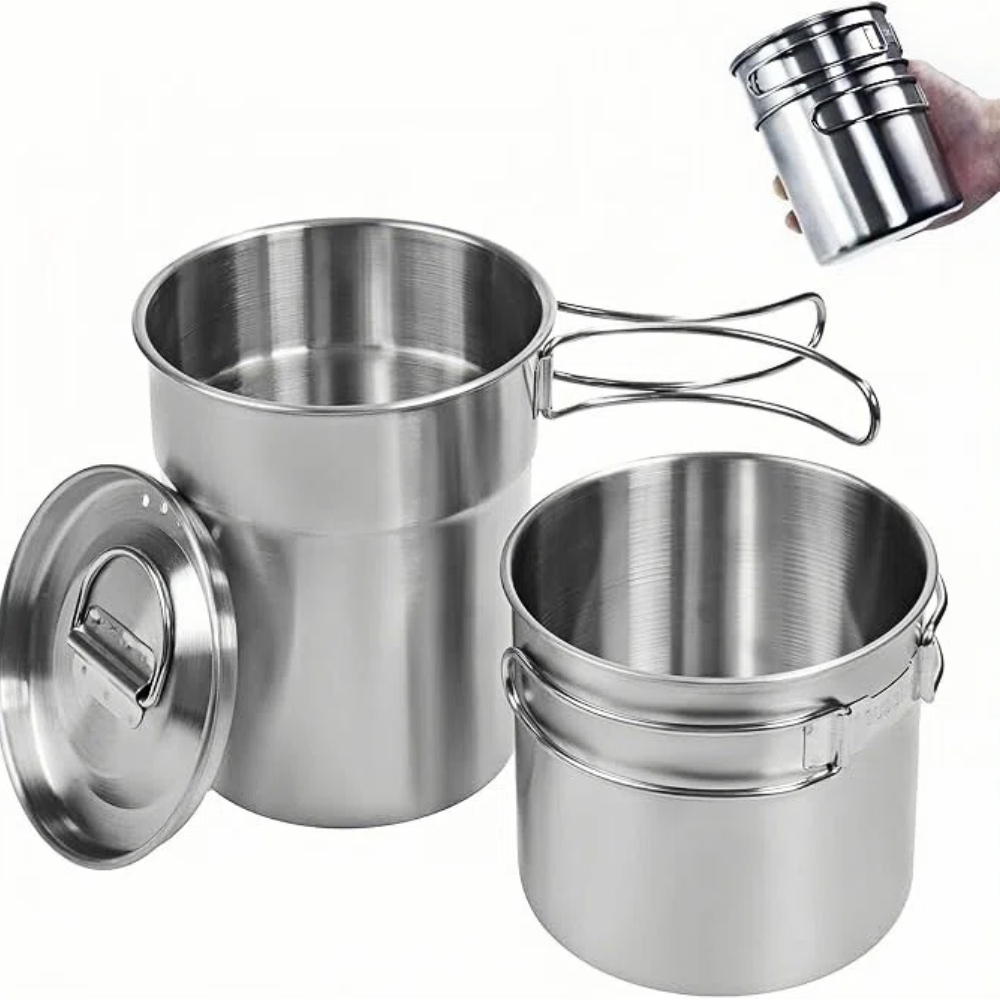 Canecas Dobráveis para Camping - Camping Cooking Mug avaliação e preço