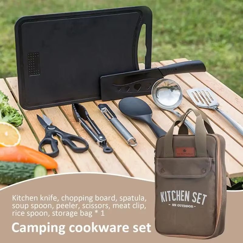 Conjunto de Utensílios de Cozi - Camping Cooking Gadgets avaliação e preço