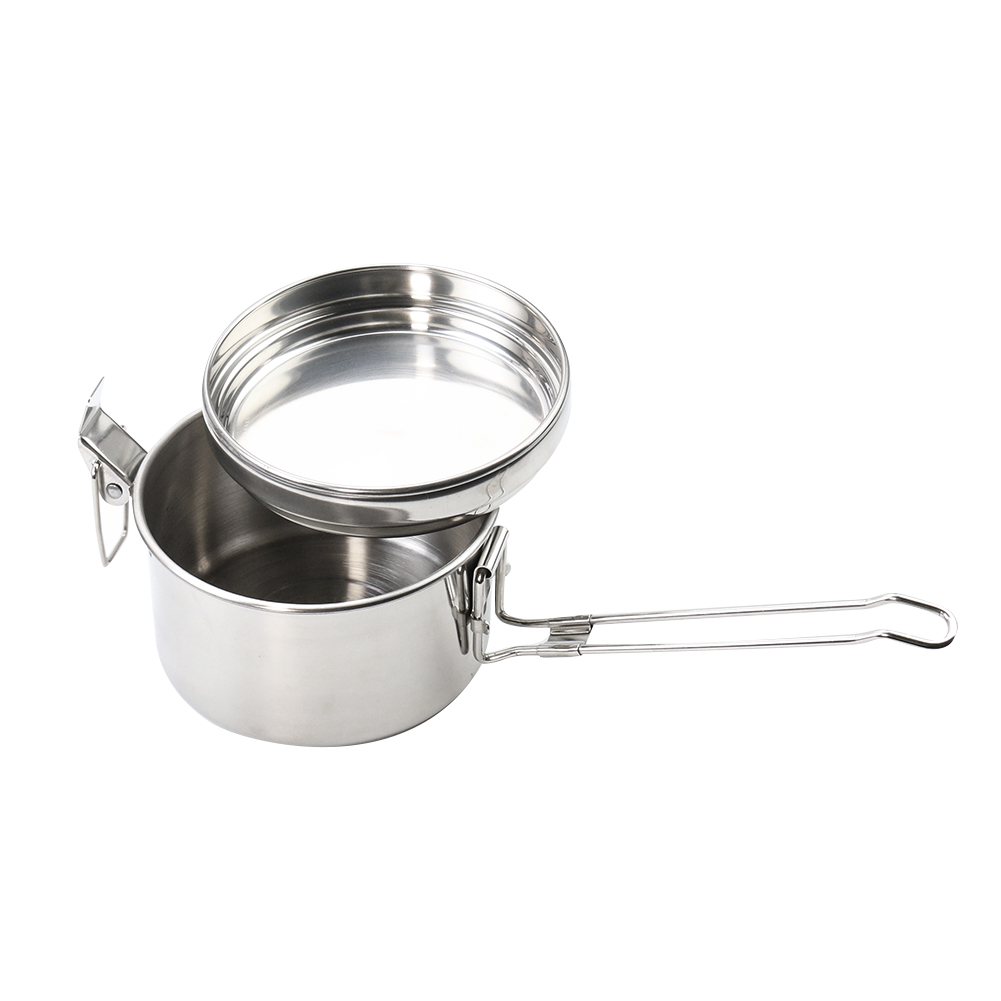 Pote de suspensão de acampamen - Camping Cooking Pot With Lid avaliação e preço