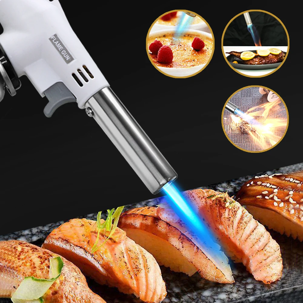 Pistola de chama de metal port - Camping Cooking Torch avaliação e preço