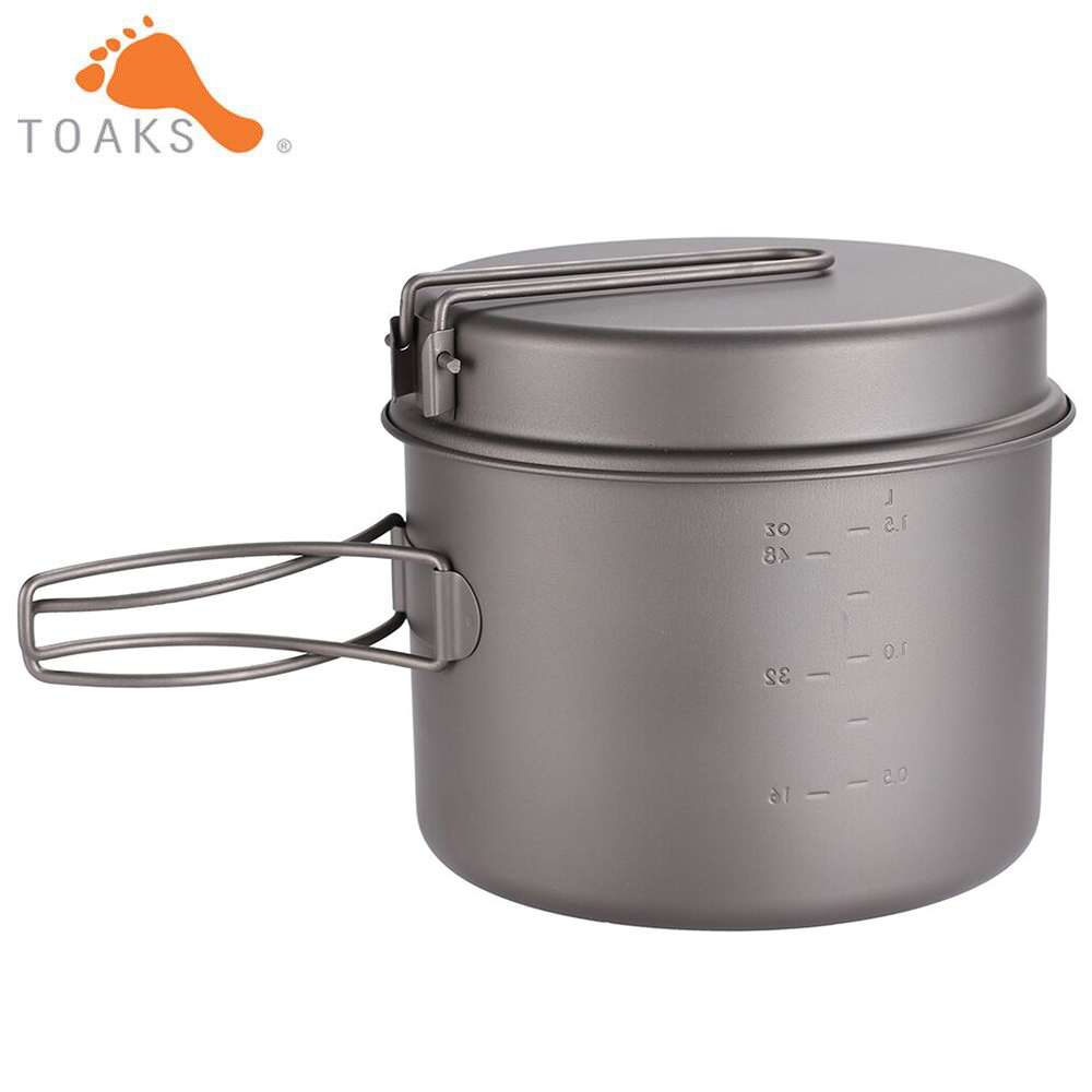TOAKS-Conjunto De Panelas De T - Camping Cooking Wok avaliação e preço