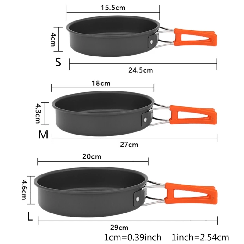 Frigideira portátil com saco a - Camping Cooking Wok avaliação e preço