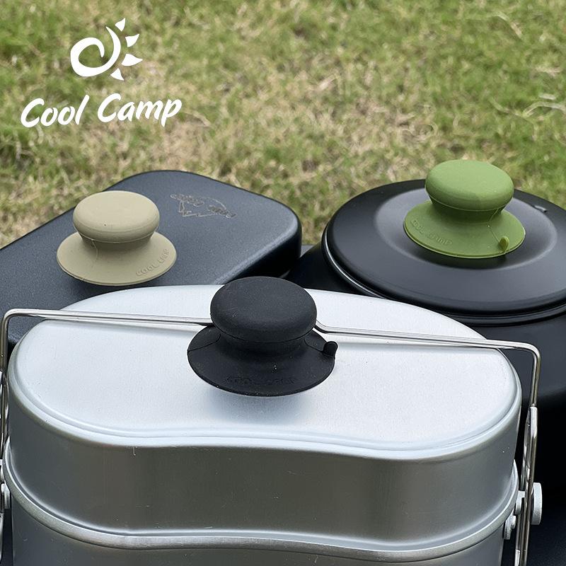 1 unidade de puxador de tampa  - Camping Cooking Pot With Lid avaliação e preço