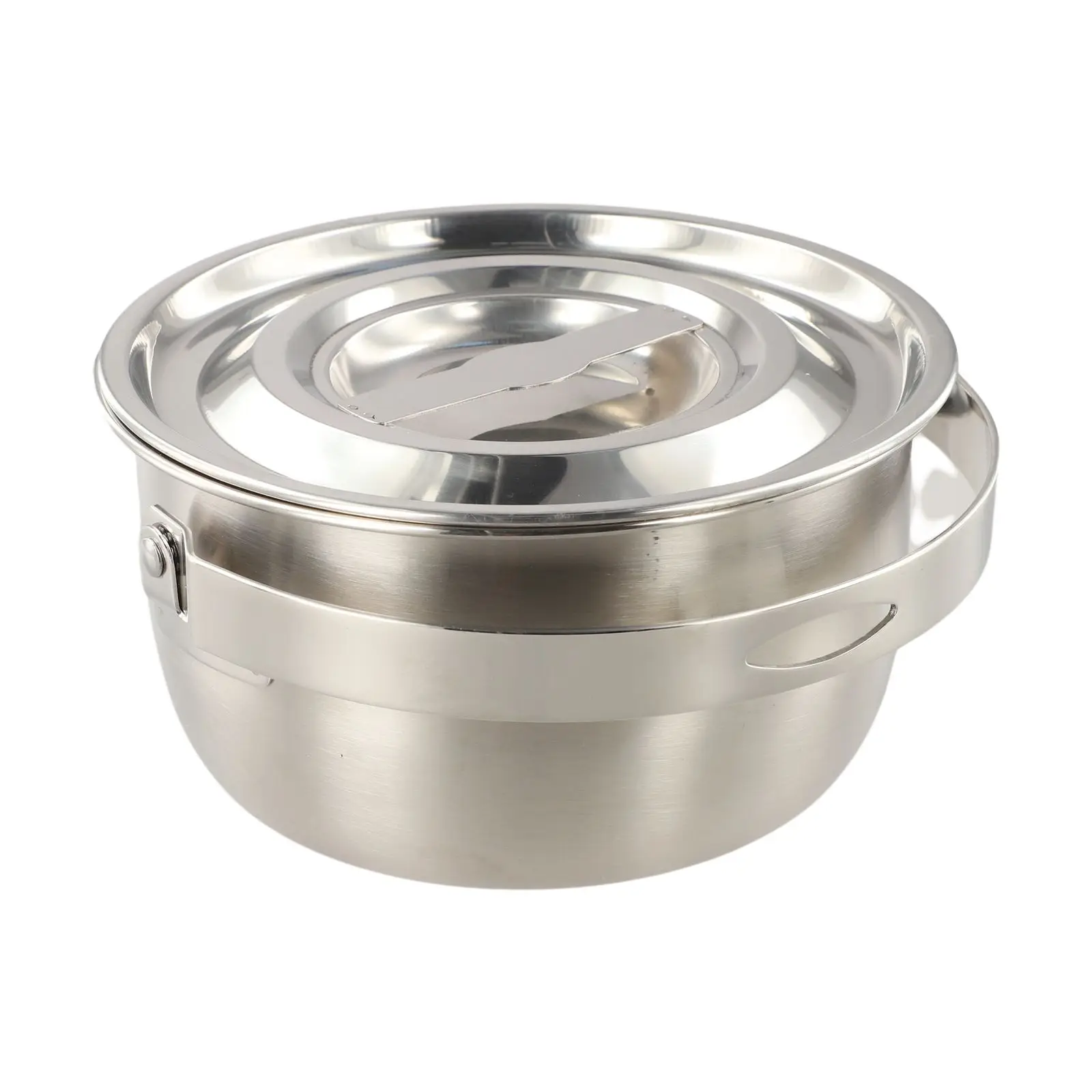 Panela de Camping em Aço Inoxi - Camping Cooking Pot With Lid avaliação e preço