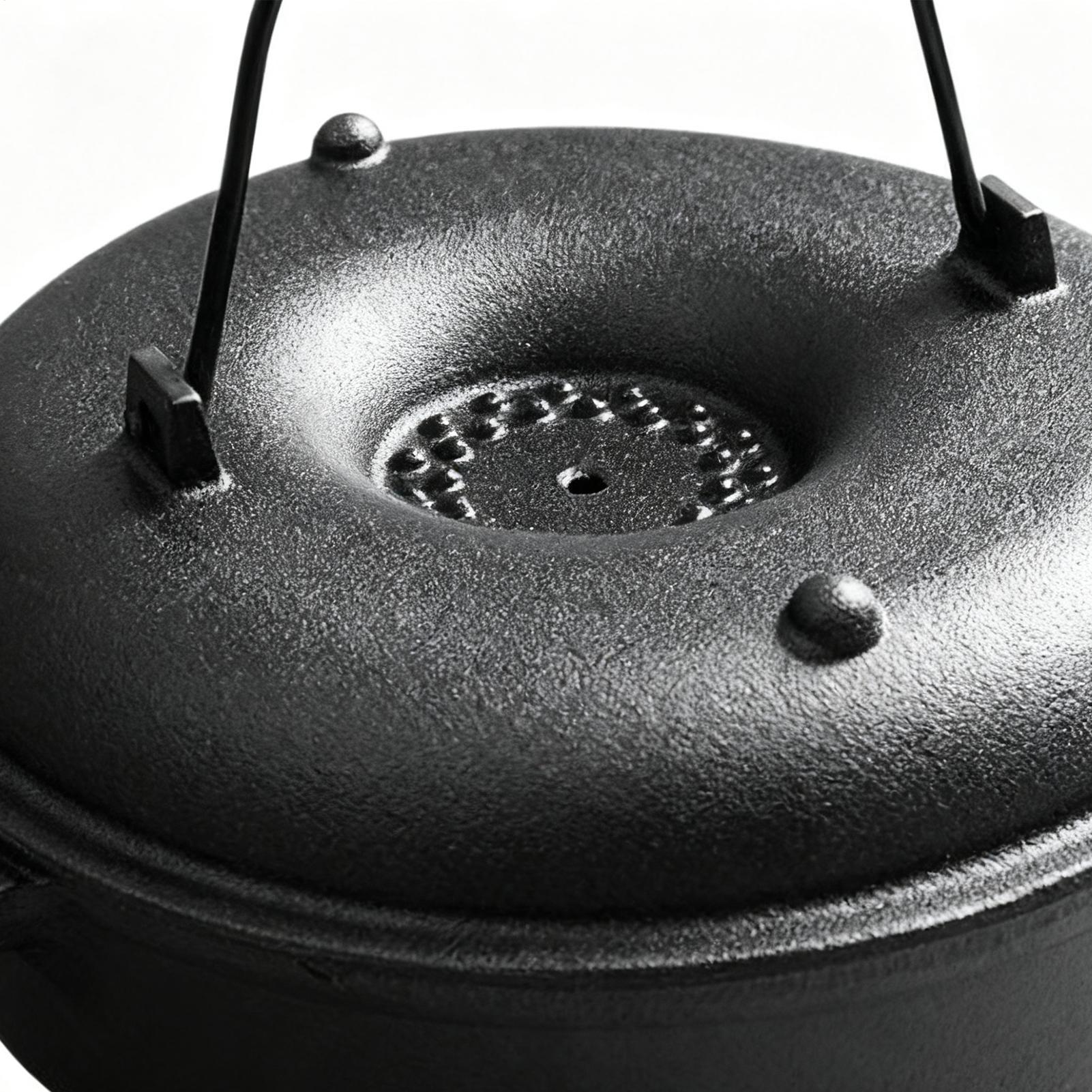 Panela de caldeirão para cozin - Camping Cooking Pot With Lid avaliação e preço
