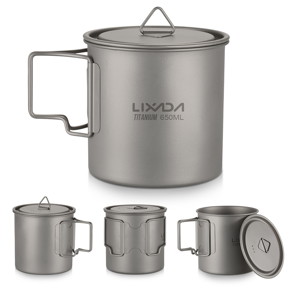 Copo de titânio ultraleve port - Camping Cooking Mug avaliação e preço