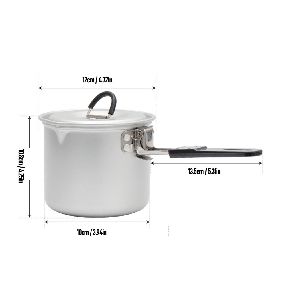 Panela de Cozinha para Camping - Camping Cooking Pot With Lid avaliação e preço