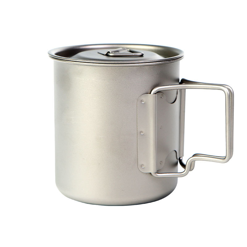 Copos de titânio para acampame - Camping Cooking Mug avaliação e preço