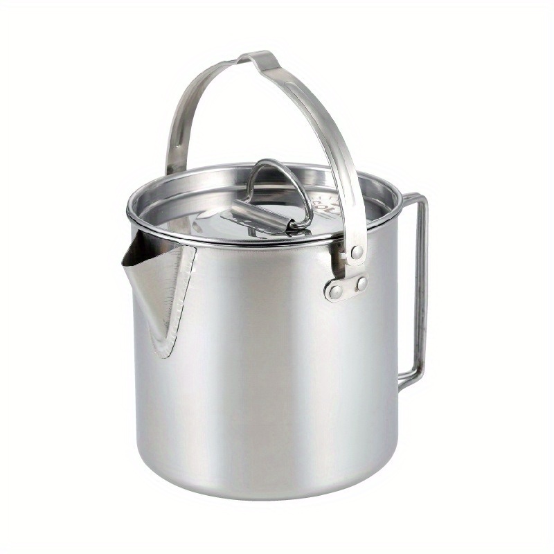 Chaleira de aço externa compac - Camping Cooking Mug avaliação e preço