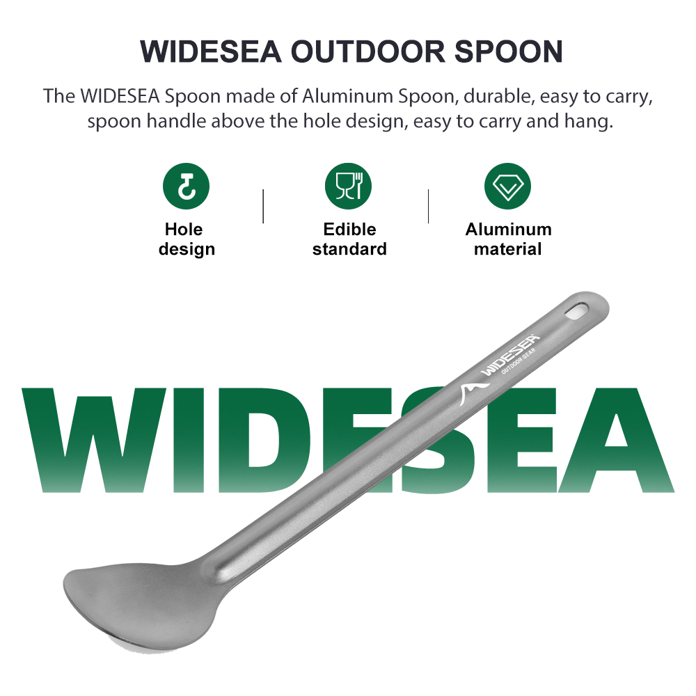 WIDESEA colher de acampamento  - Camping Cooking Mug avaliação e preço
