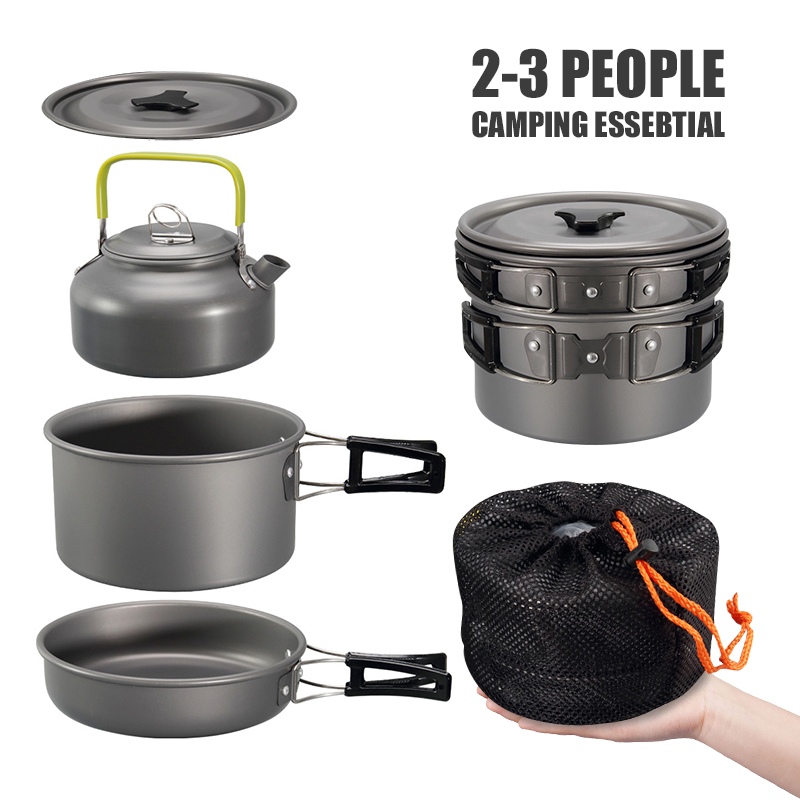 Westtune kit de panelas de aca - Camping Cooking Wok avaliação e preço