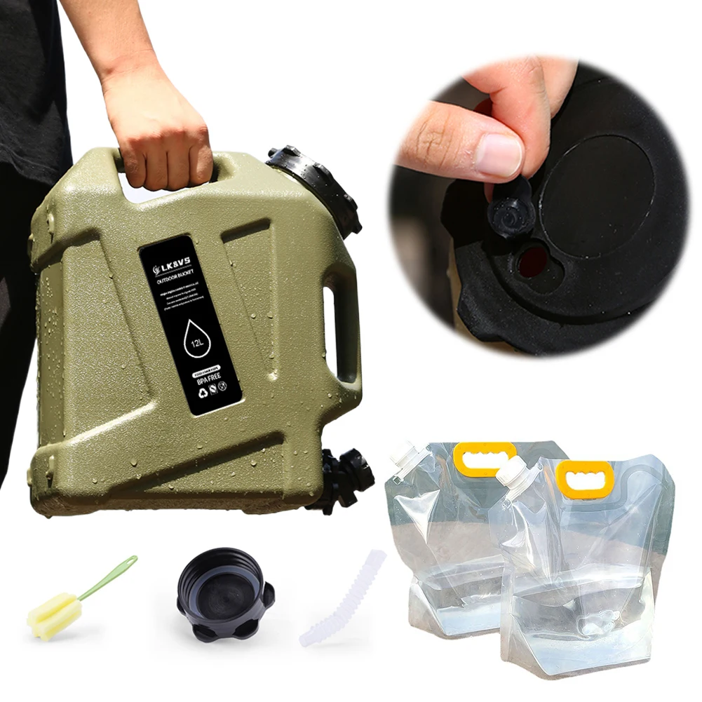 Balde de água portátil para ca - Camping Cooking And Drinking avaliação e preço