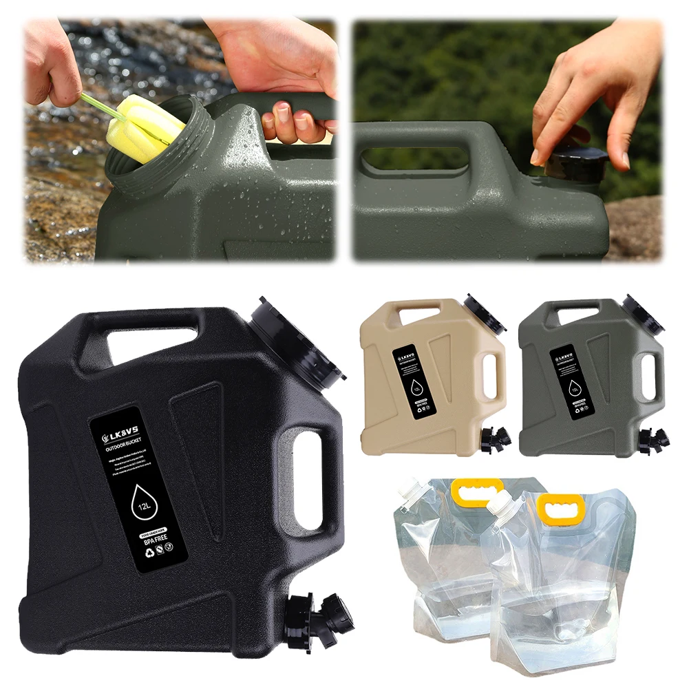Balde de água portátil para ca - Camping Cooking And Drinking avaliação e preço