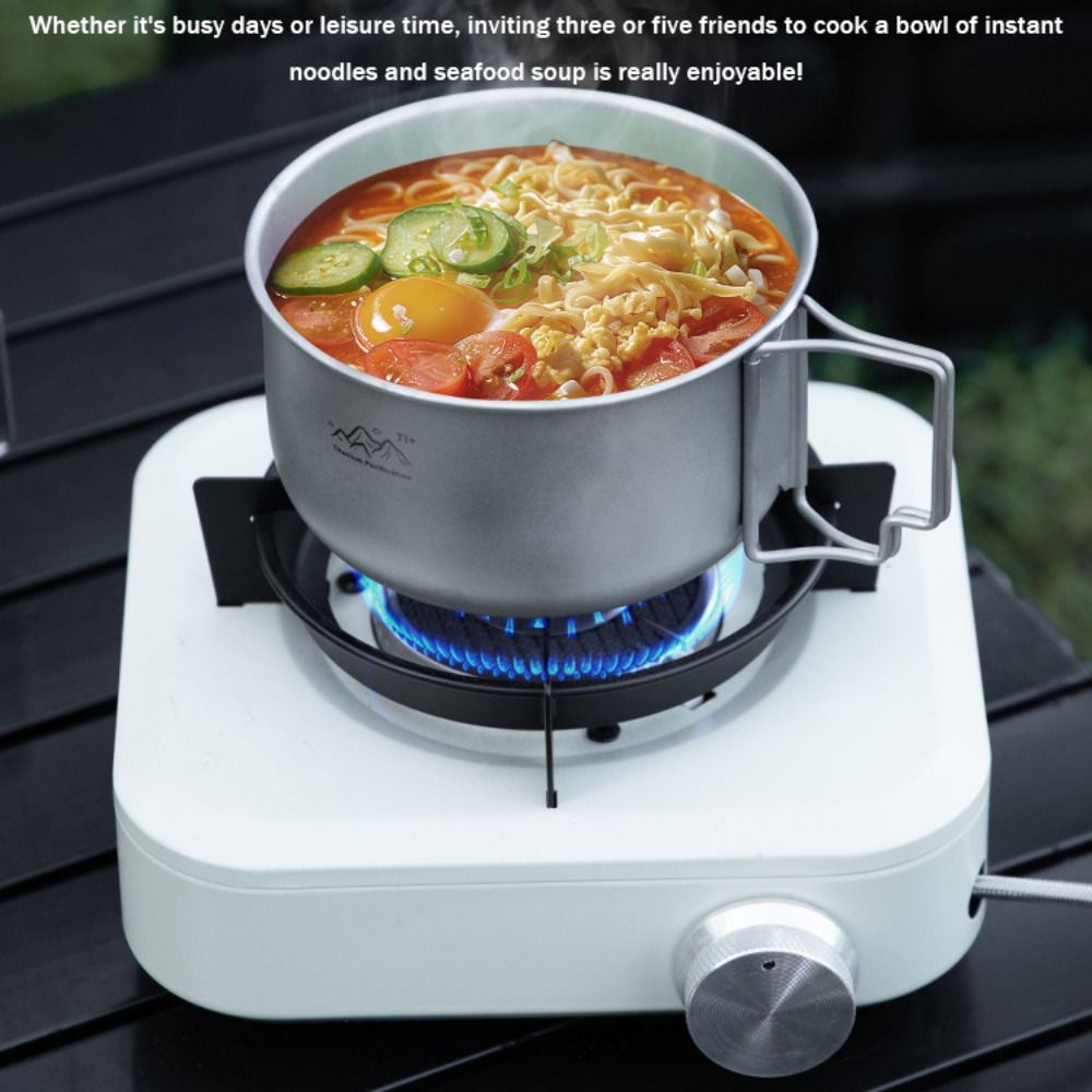 Panela Compacta de Titânio Dob - Camping Cooking Noodles avaliação e preço