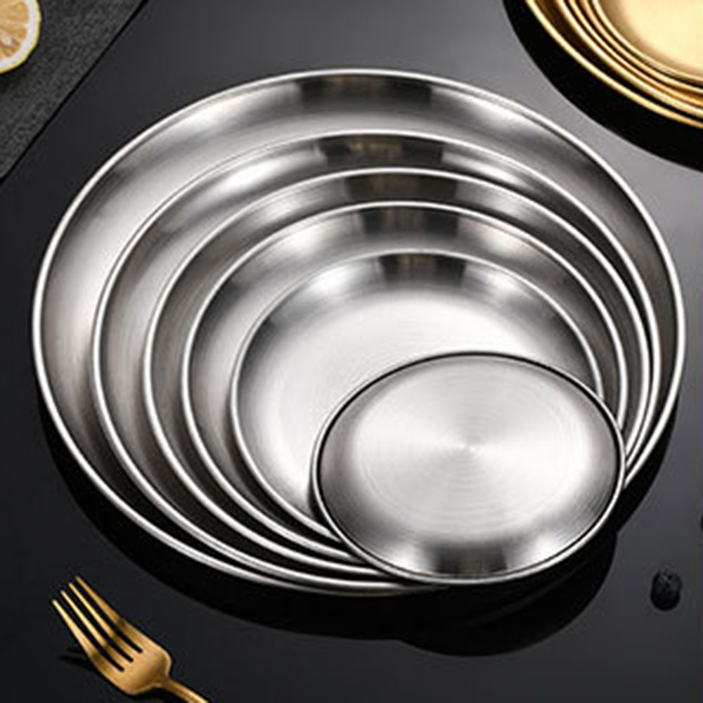 Prato de jantar de metal, 8 pe - Camping Cooking Plate avaliação e preço