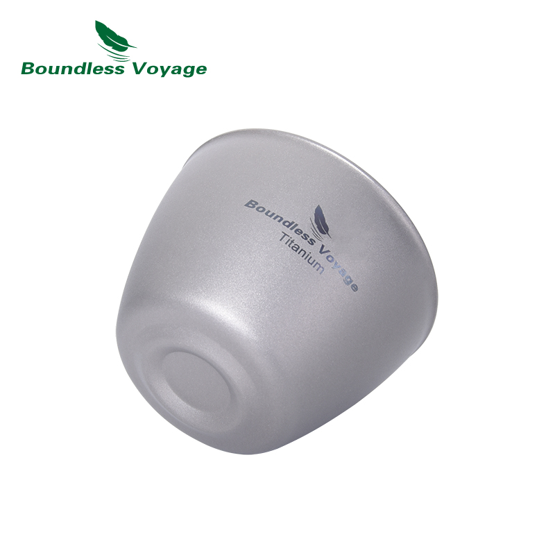 Xícaras de chá de titânio 40ml - Camping Cooking Mug avaliação e preço