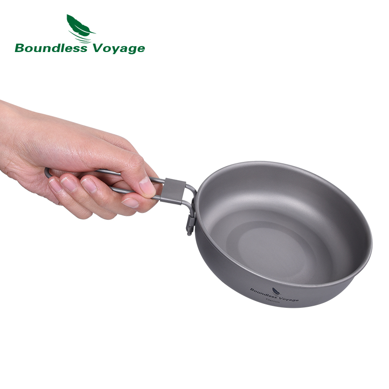 Frigideira de titânio ultralev - Camping Cooking Wok avaliação e preço
