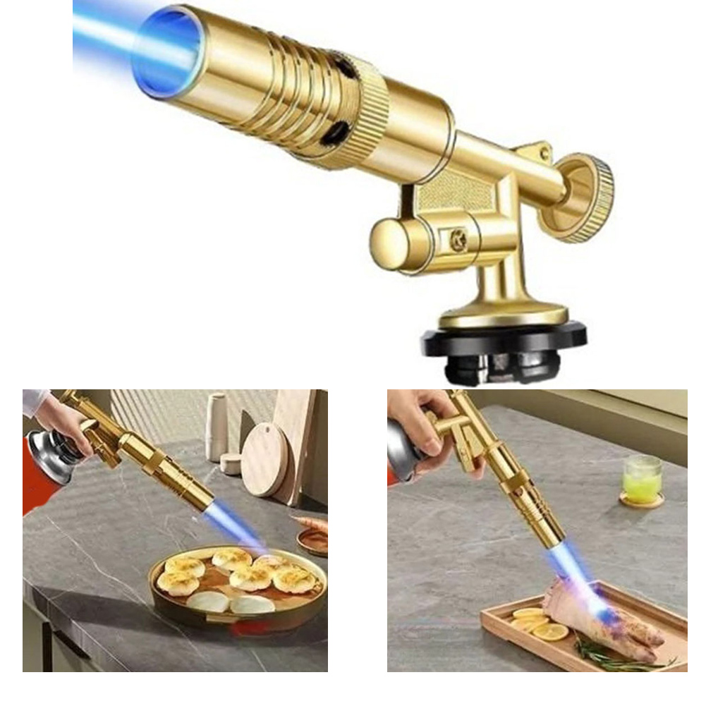 1 pçs tocha de sopro de gás bu - Camping Cooking Torch avaliação e preço