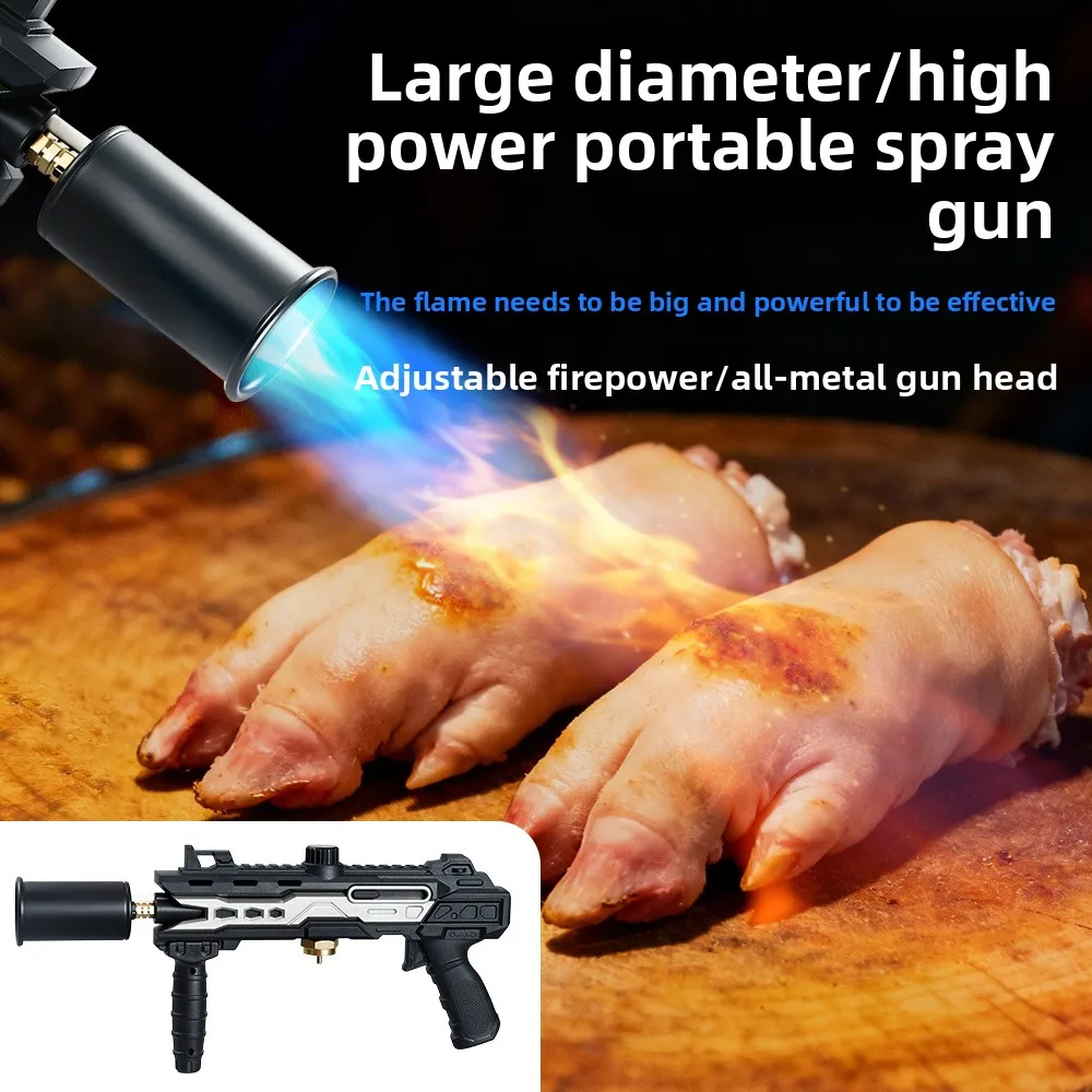 Nova Tocha de Fogo de Alta Pot - Camping Cooking Torch avaliação e preço