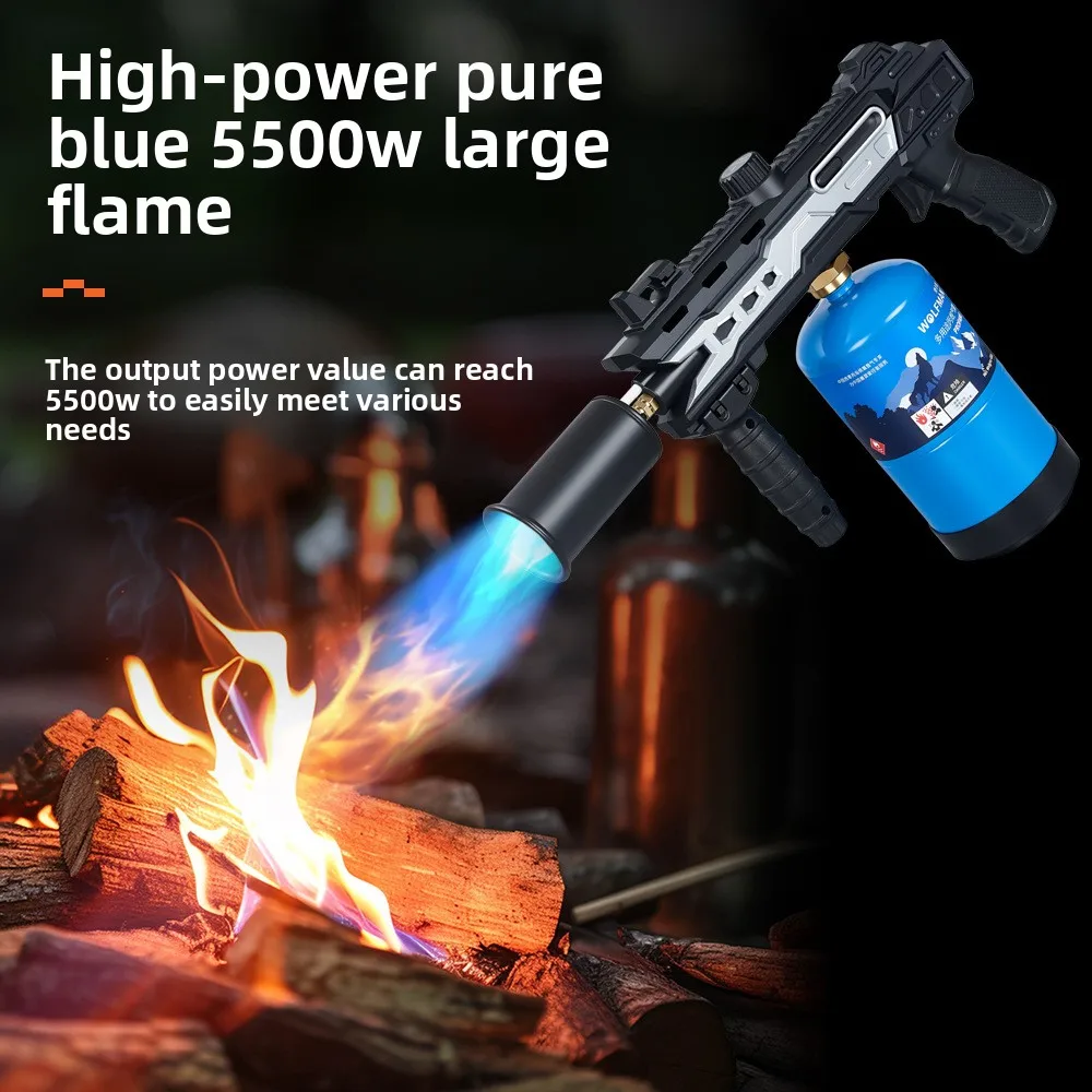 Nova Tocha de Fogo de Alta Pot - Camping Cooking Torch avaliação e preço