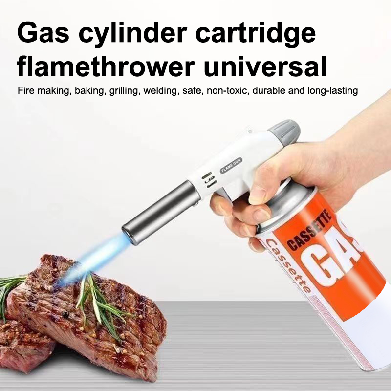 Isqueiro Portátil a Gás Butano - Camping Cooking Torch avaliação e preço