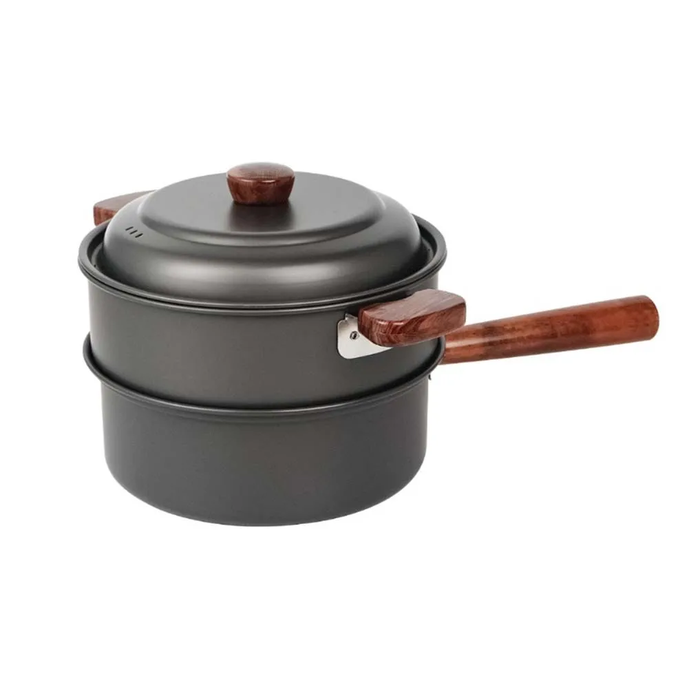 Conjunto de panela de cozinha  - Camping Cooking Pot With Lid avaliação e preço