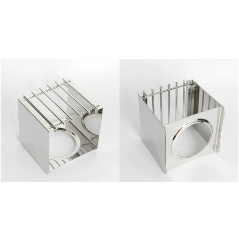 Suporte Quadrado de Aço Inoxid - Camping Cooking Gadgets avaliação e preço