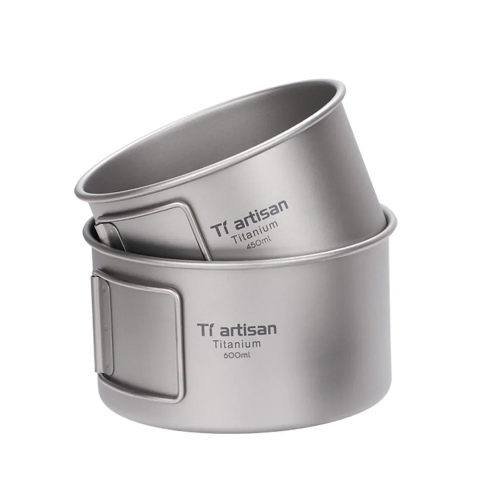 Tigela de titânio com alça dob - Camping Cooking Wok avaliação e preço