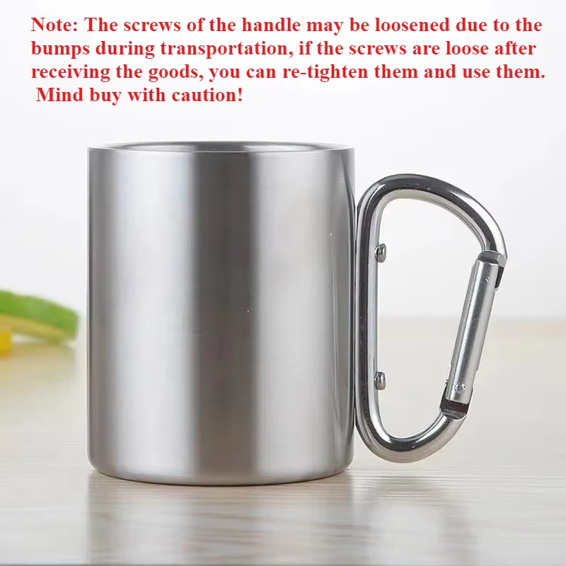 Copo de Aço Inoxidável para Ca - Camping Cooking Mug avaliação e preço