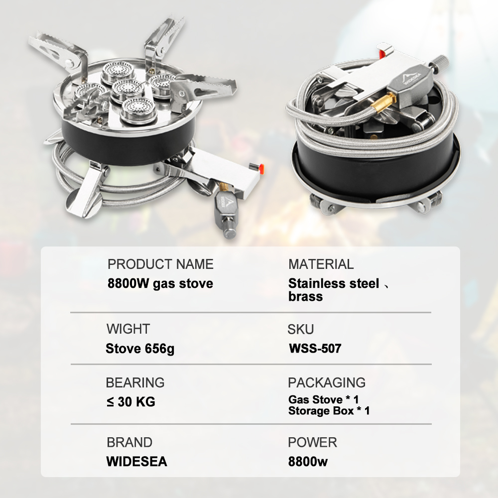 Widesea acampamento 5in1 fogão - Camping Cooking Plate avaliação e preço