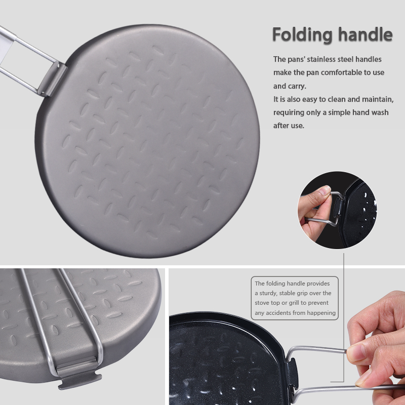 Boundless Voyage-Panela antiad - Camping Cooking Wok avaliação e preço