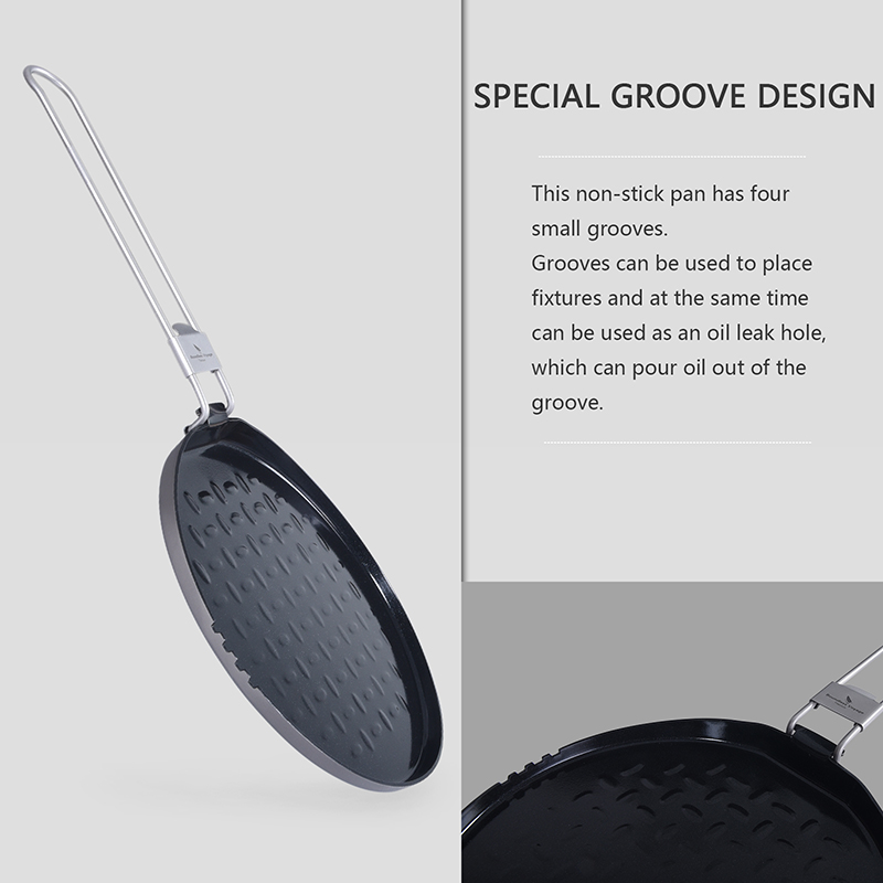 Boundless Voyage-Panela antiad - Camping Cooking Wok avaliação e preço