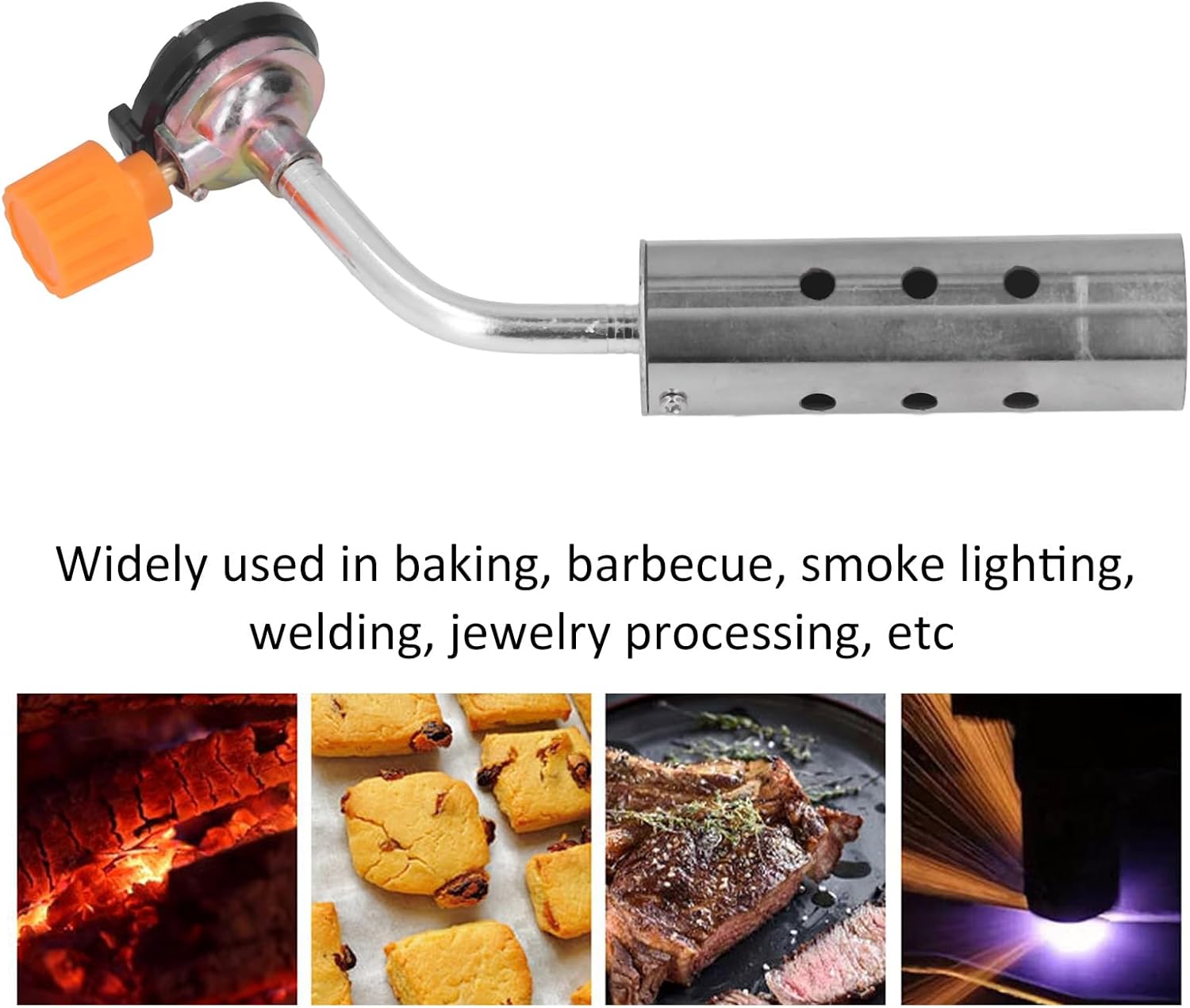Tocha de Butano Portátil para  - Camping Cooking Torch avaliação e preço