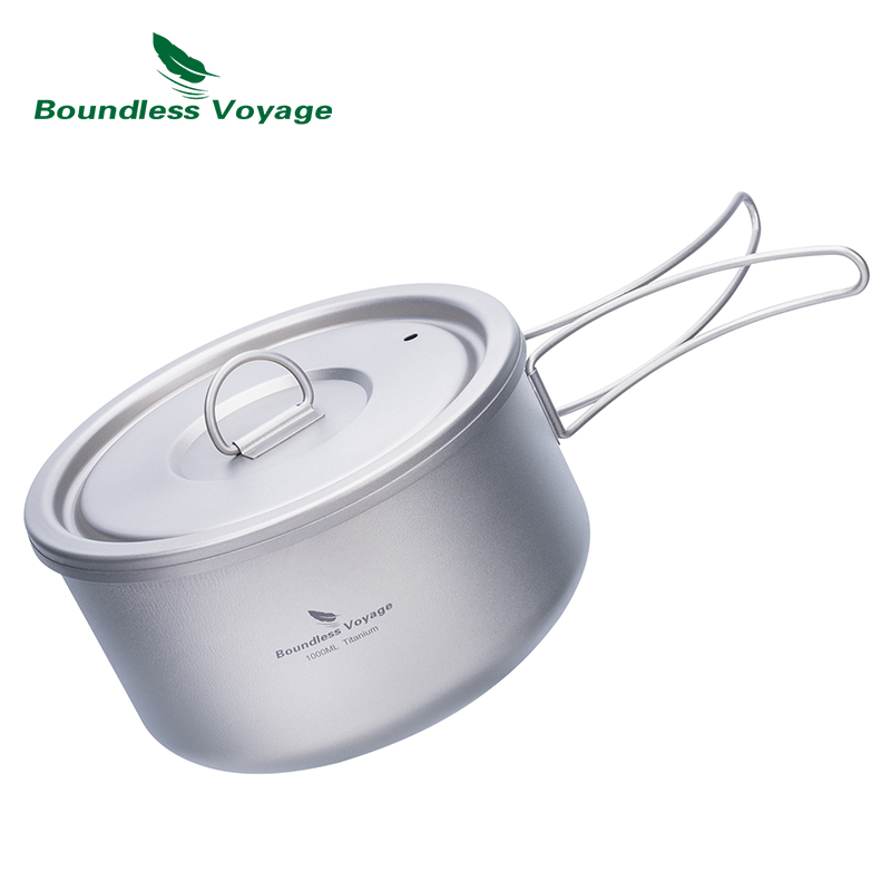 Pote de acampamento de titânio - Camping Cooking Pot With Lid avaliação e preço