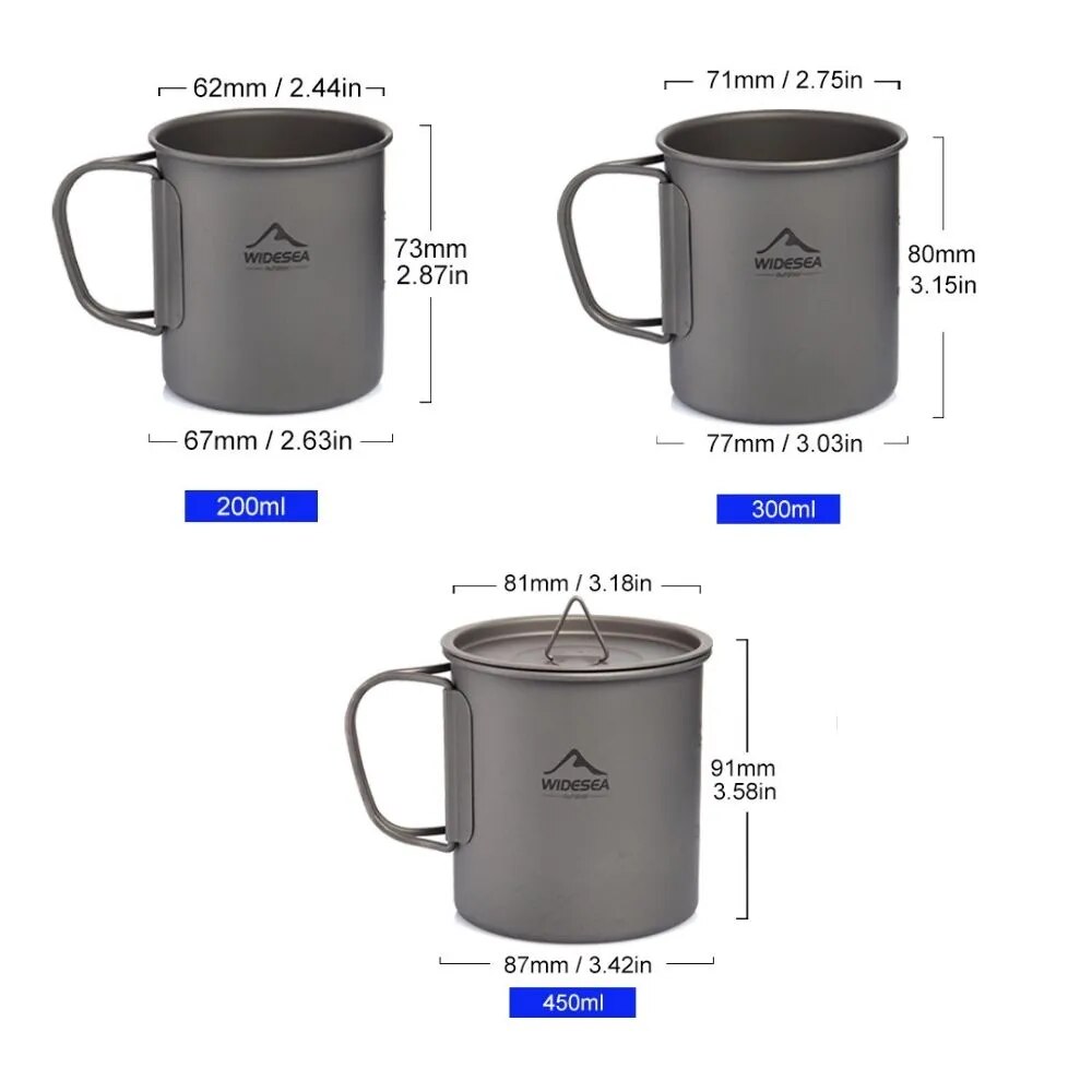 Coleção AliExpress Widesea-Tit - Camping Cooking Set Jetboil avaliação e preço