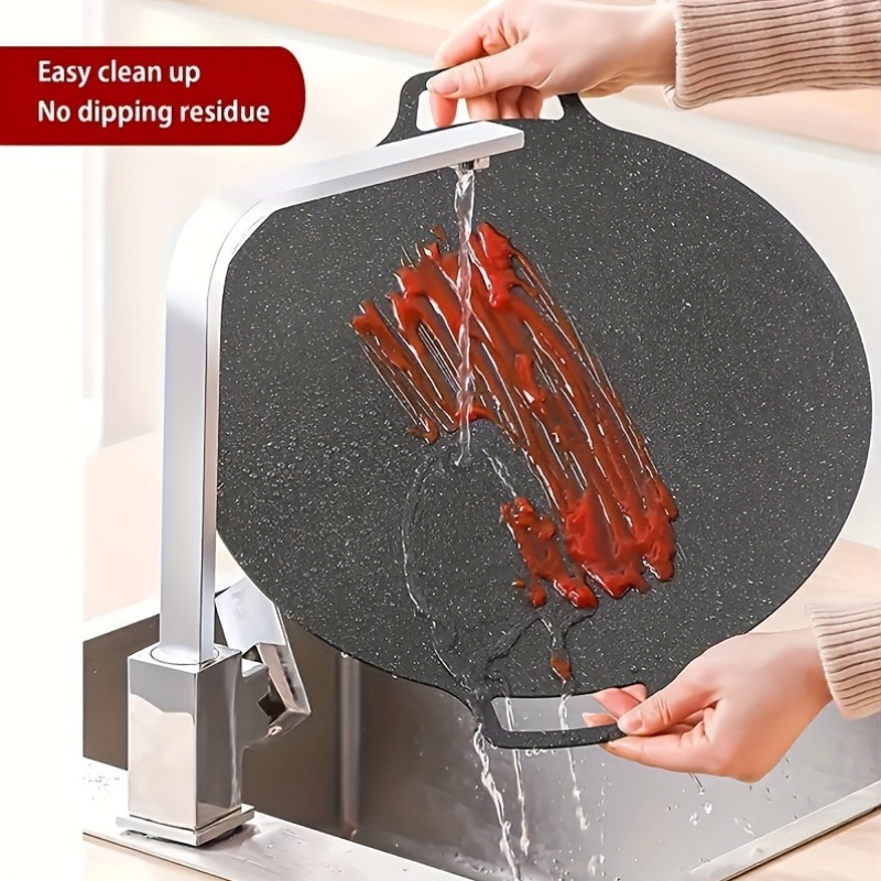 1 pçs ferro fundido ao ar livr - Camping Cooking Plate avaliação e preço