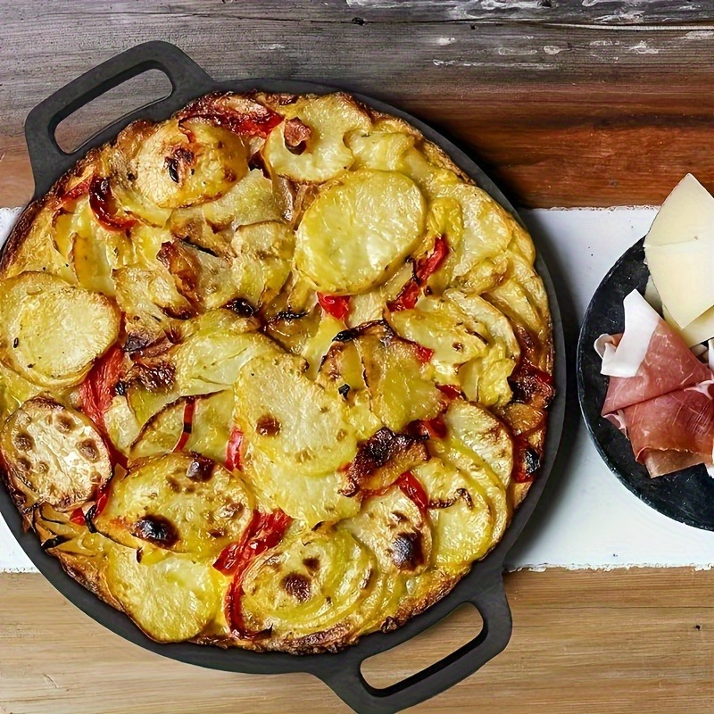 1 pçs ferro fundido ao ar livr - Camping Cooking Plate avaliação e preço