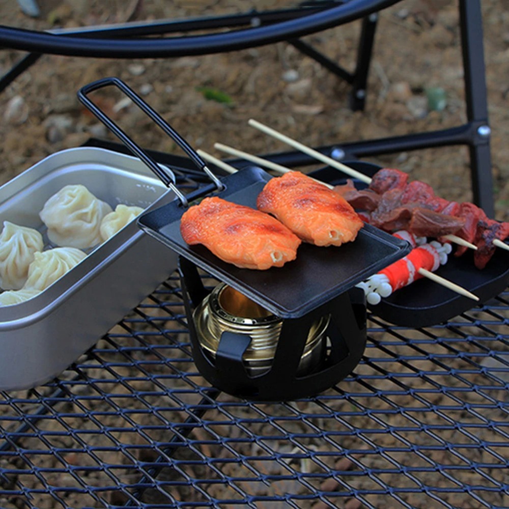 Panela de Fritura para Camping - Camping Cooking Plate avaliação e preço