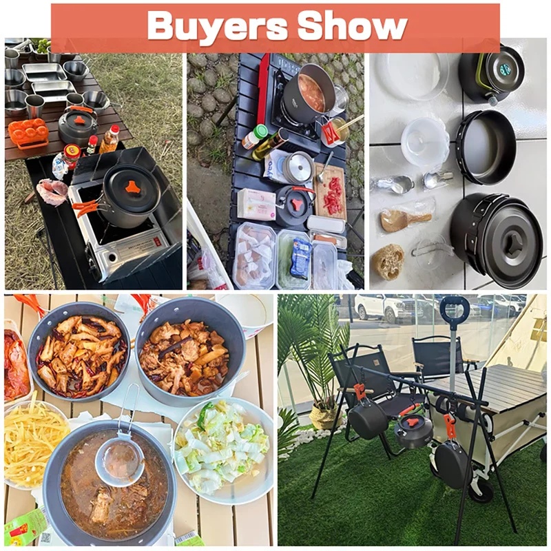 Conjunto de utensílios de cozi - Camping Cooking Gadgets avaliação e preço